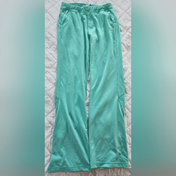 🌟Nike Kids Blue Green Sweat Pants Joggers Size XL🌟 - Picture 1 of 9